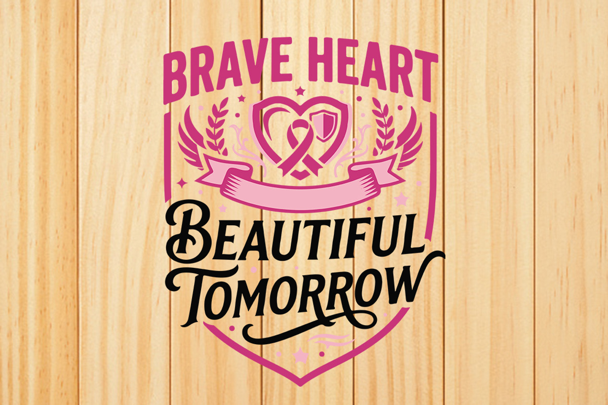Breast cancer awareness T-shirt, an Object Graphic by hafijul (Photo 2 of 3)