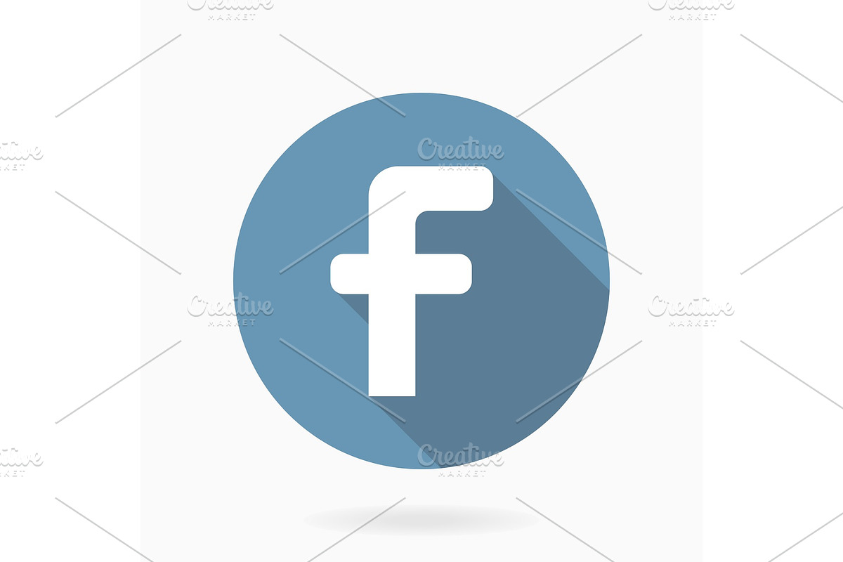 Letter F Vector Icon With Flat, a Texture Graphic by FineArtStudio (Photo 1 of 3)