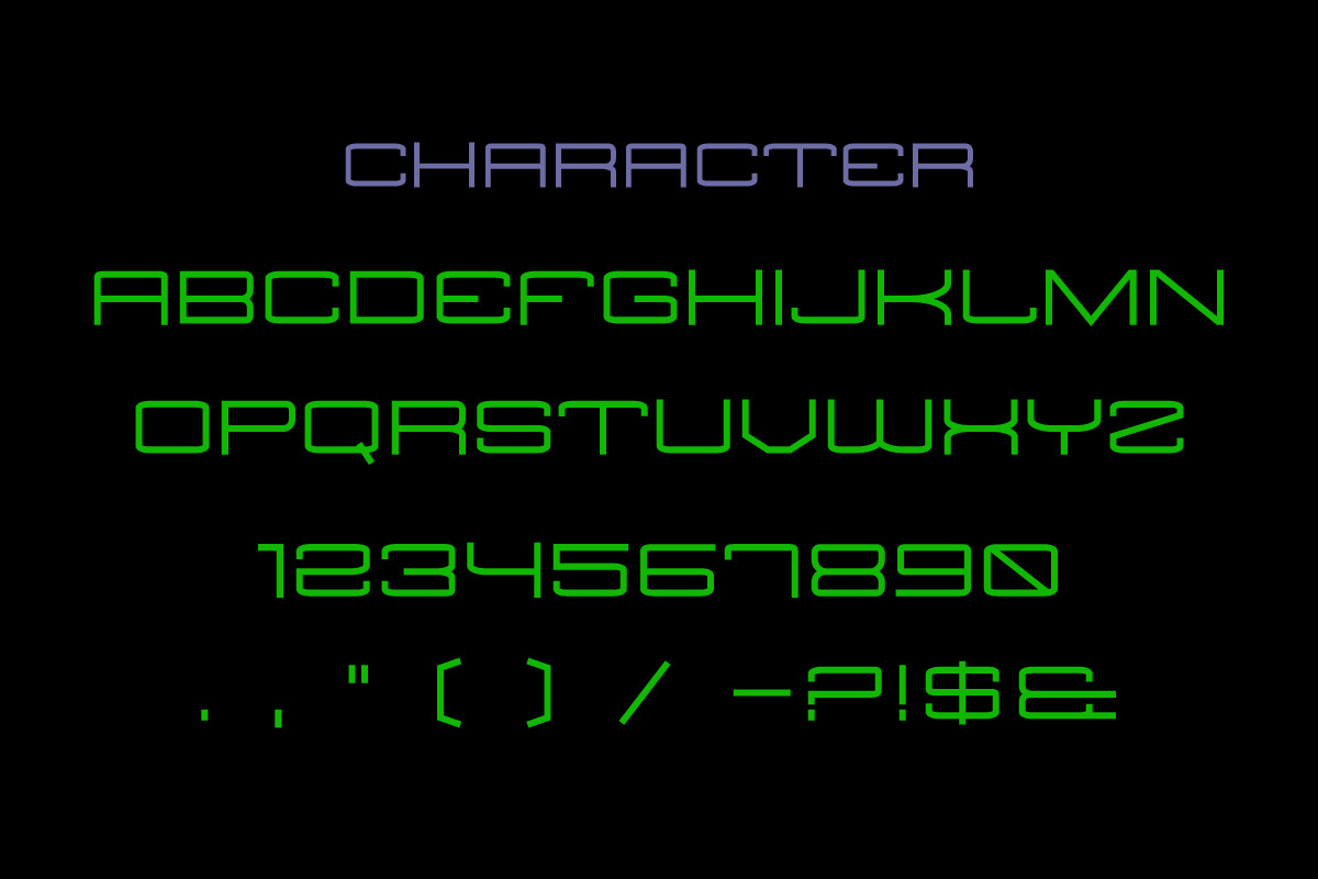 Basegon Long Slim Display Font, a Sans Serif Font by IHDSTD (Photo 4 of 6)