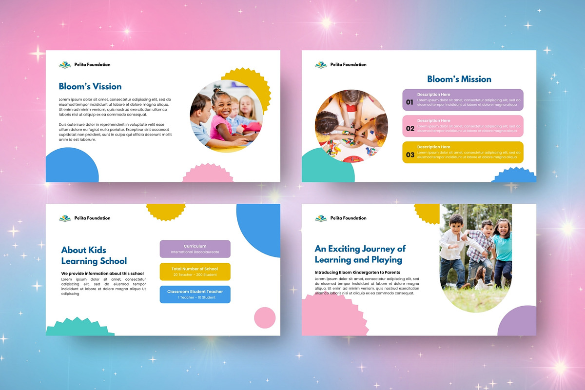 Kindergarten Keynote, a Presentation Template by FIBRINOSÄ (Photo 5 of 5)