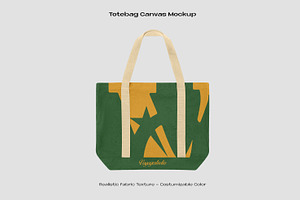 TOTEBAG CANVAS MOCKUP, an Apparel Mockup by Voyage Studio