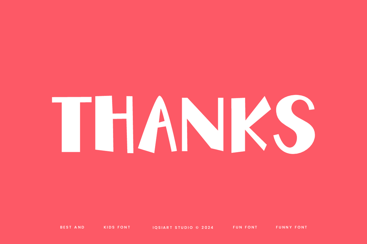 Cholika Dernot - Funny Font, a Sans Serif Font by Iqsiart Studio (Photo 6 of 6)