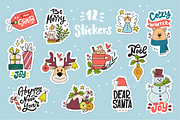 Winter Holiday Graphics Set, a Decorative Illustration by Anna Krestiannykova (Thumbnail 14 of 15)
