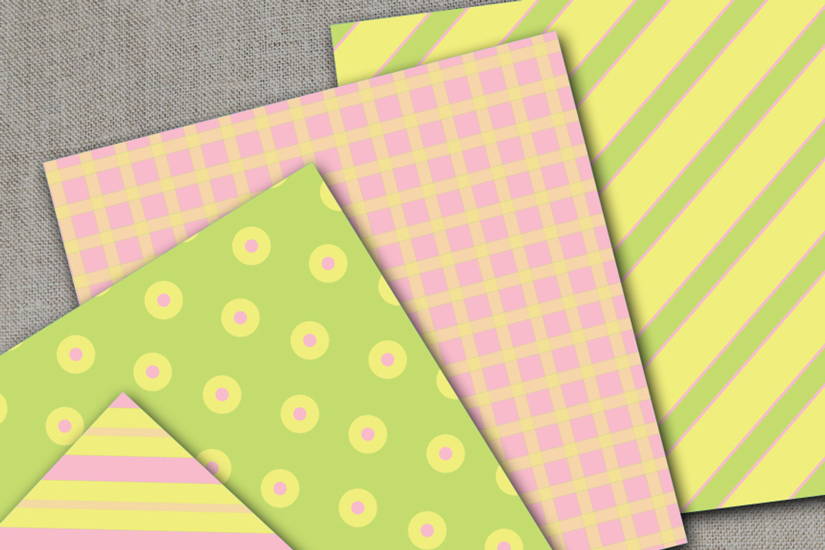 Pastel Yellows, Pinks & Greens 548 preview 2