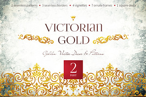 Victorian Gold Vol.2 Vector Set
