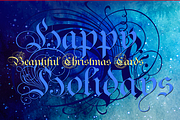Royal Bavarian Christmas Packet, a Blackletter Font by Wiescher Design (Thumbnail 2 of 7)