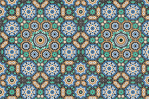 4 Different Morocco Patterns