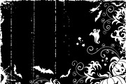 Grunge Halloween frames, an Illustration by TAlex (Thumbnail 5 of 6)