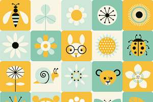 Spring Icon Vectors