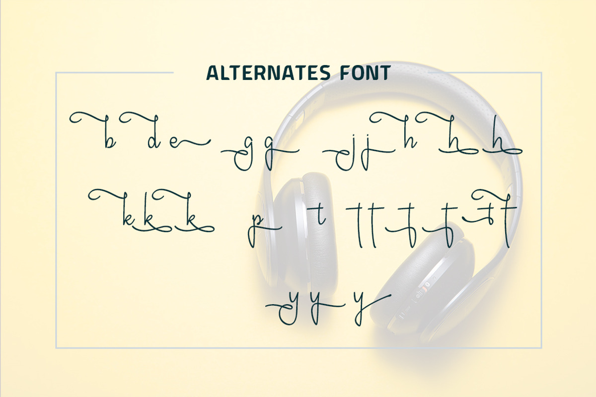 Badriyatun // Luxury Signature Font, a Script Font by yantodesign (Photo 9 of 10)