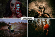 Halloween Photoshop Action, an Action Add-On by Viktor Gjokaj (Thumbnail 1 of 5)