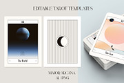 Tarot Card Templates- Major Arcana, an Illustration by Polar Vectors (Thumbnail 9 of 13)