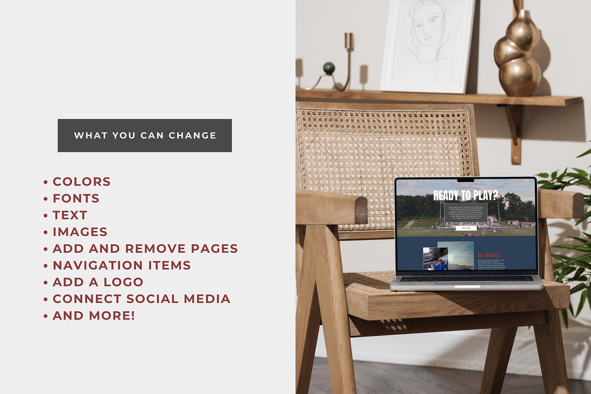 Squarespace Author Website Template, a Squarespace Template by Billie Grace Studio (Photo 6 of 8)