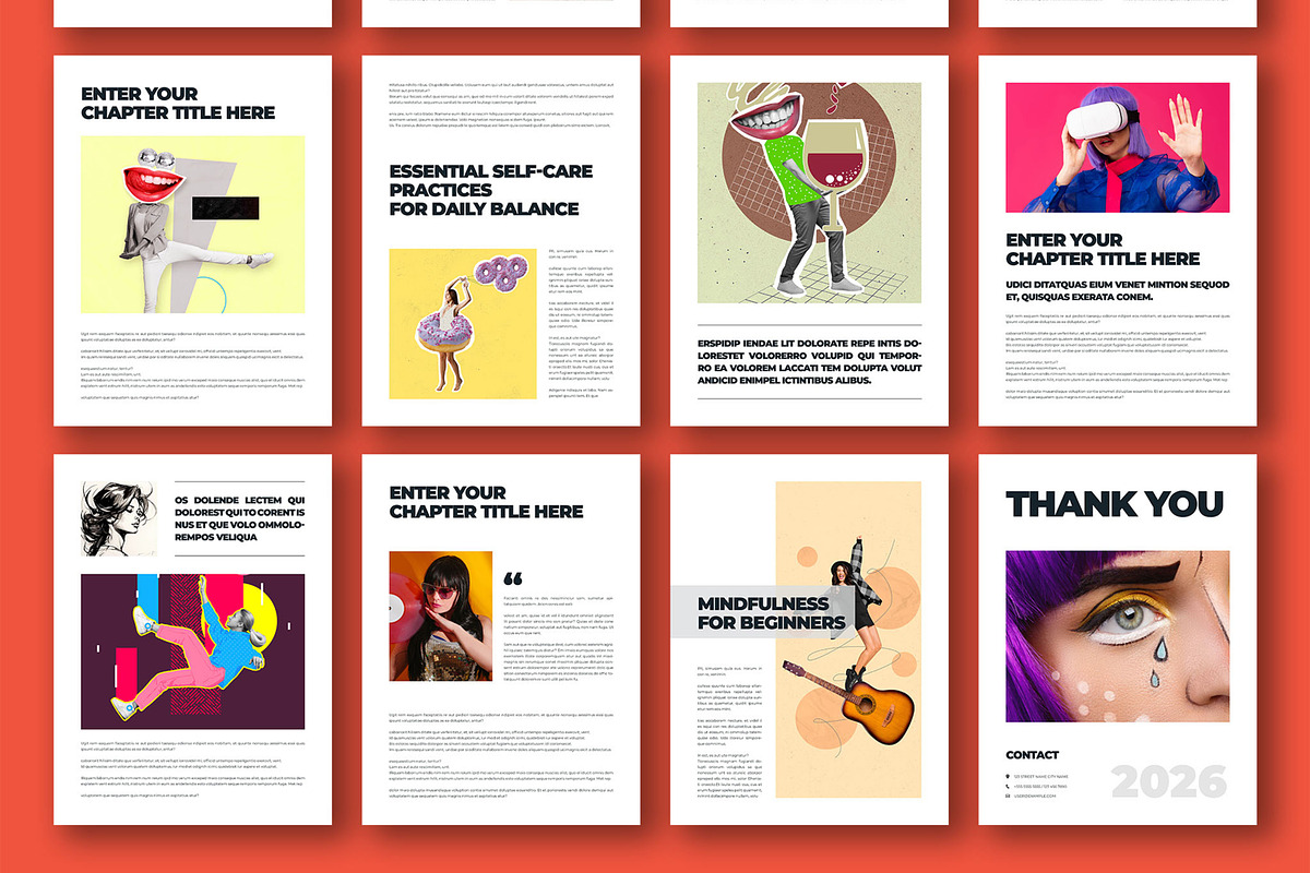 Ebook Template Layout, an UI Kit Template by ContestDesign (Photo 4 of 4)