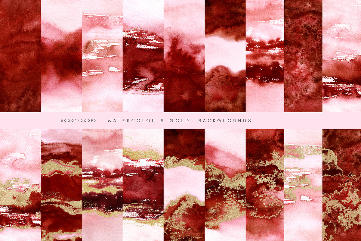 RUBY Backgrounds collection, a Texture Graphic by Anastezia Luneva
