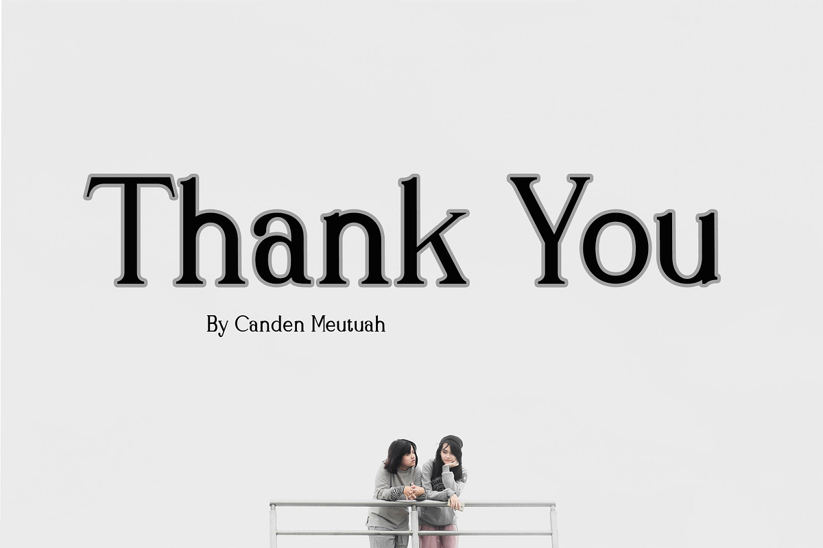Jingland, a Serif Font by Canden Meutuah (Photo 6 of 6)