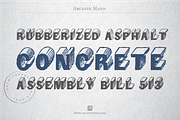 Archive Mann, a Font by Archive Type Fonts (Thumbnail 2 of 3)
