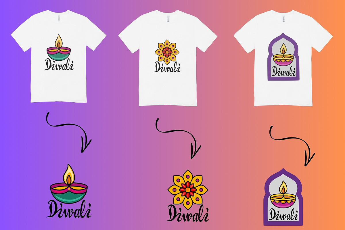 Happy Diwali: Festival of Lights, a Seasonal Illustration by Elatedowl (Photo 10 of 17)