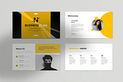 Business Plan Google Slide Template, a Presentation Template by Fit-tee (Thumbnail 3 of 7)