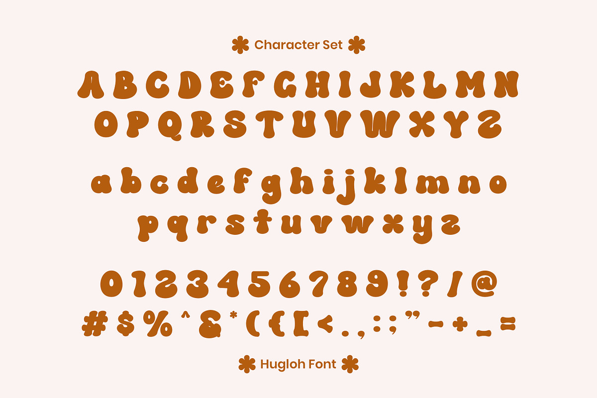 Hugloh - Rounded Display Font, a Font by Flawless And Co (Photo 9 of 10)