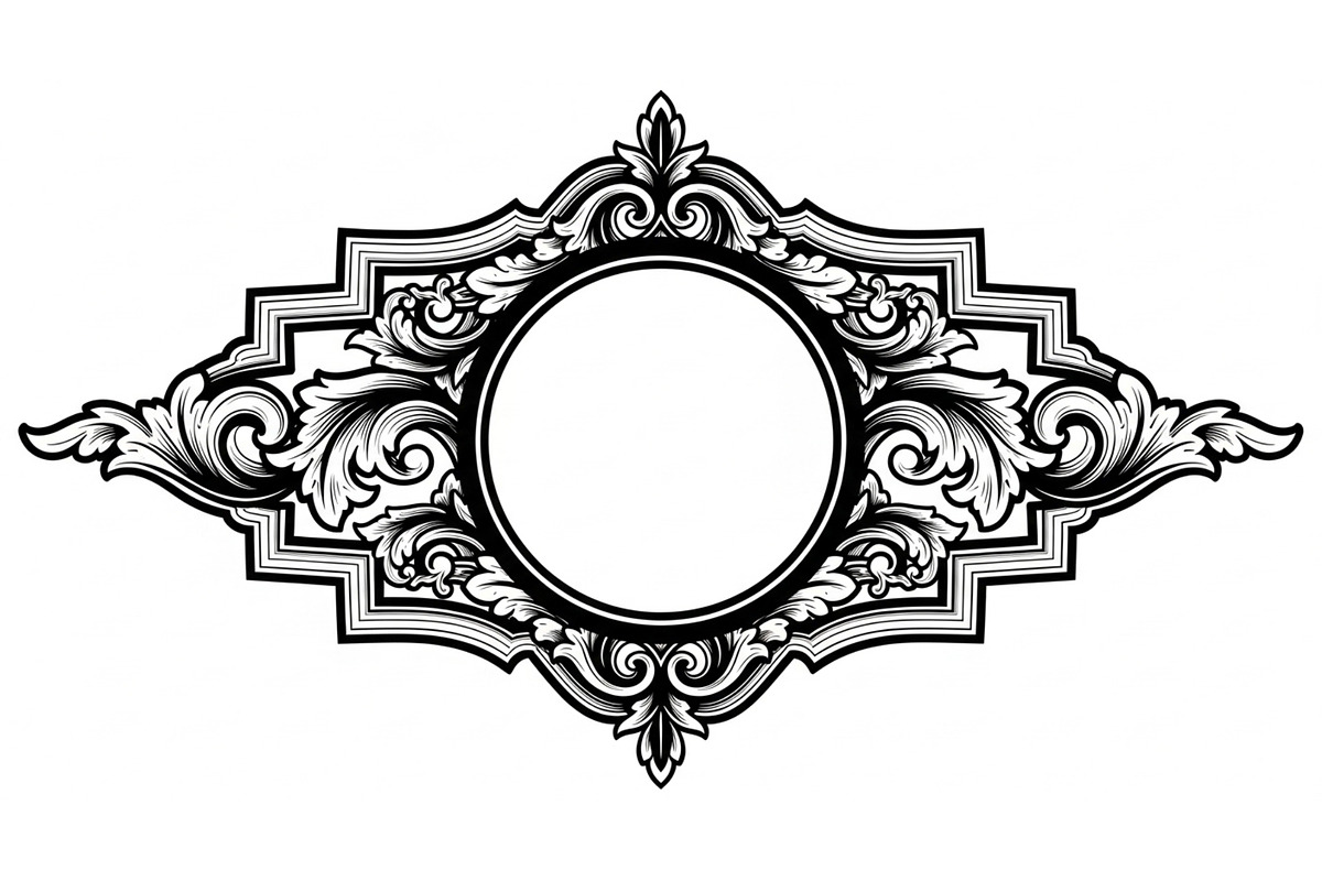 Classic Label Frame Vector Bundle, an Illustration by hafijul (Photo 13 of 30)