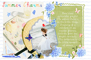 Summer Charms. Whimsical graphic, an Object Graphic by ma_i_vi (Thumbnail 2 of 9)