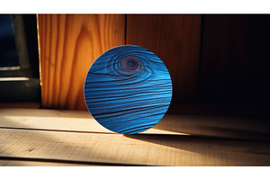shade blue sticker ai generated, a Background Photo by pikepicture