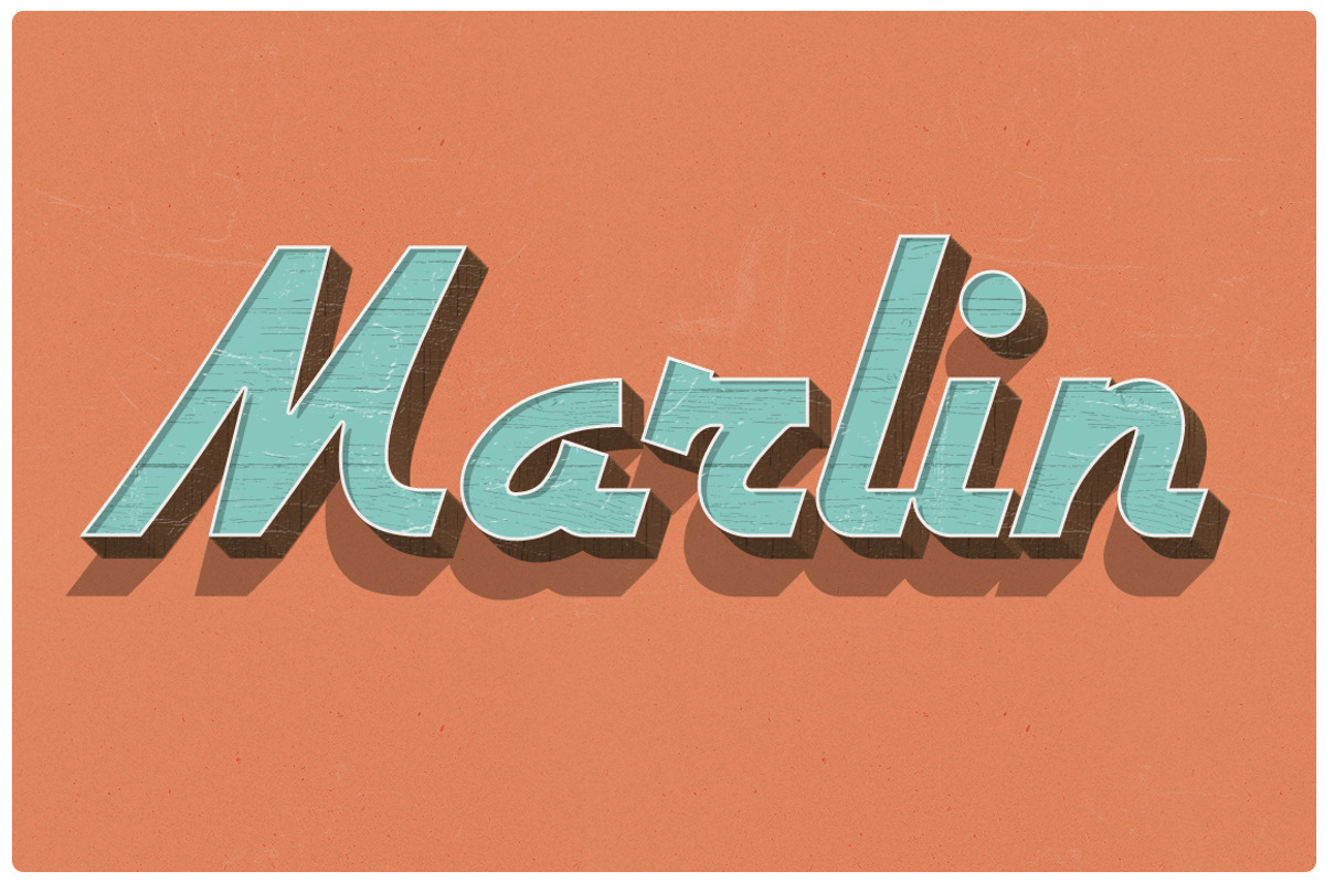 3D Wood Layer Styles for Photoshop, a Layer Style Add-On by Creativenauts (Photo 3 of 5)