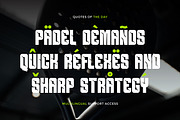 Monvark - Modern Condensed Sport Fo, a Font by Flawless And Co (Thumbnail 7 of 10)