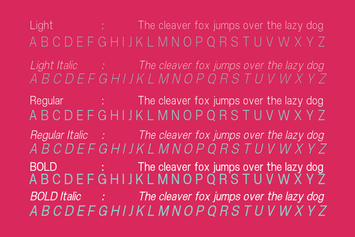 Labough Family Fonts preview 3