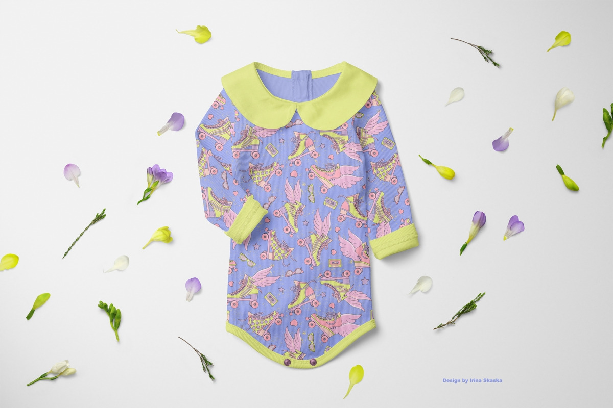 VANILLA RETRO, a Pattern Graphic by Irina Skaska (Photo 5 of 7)