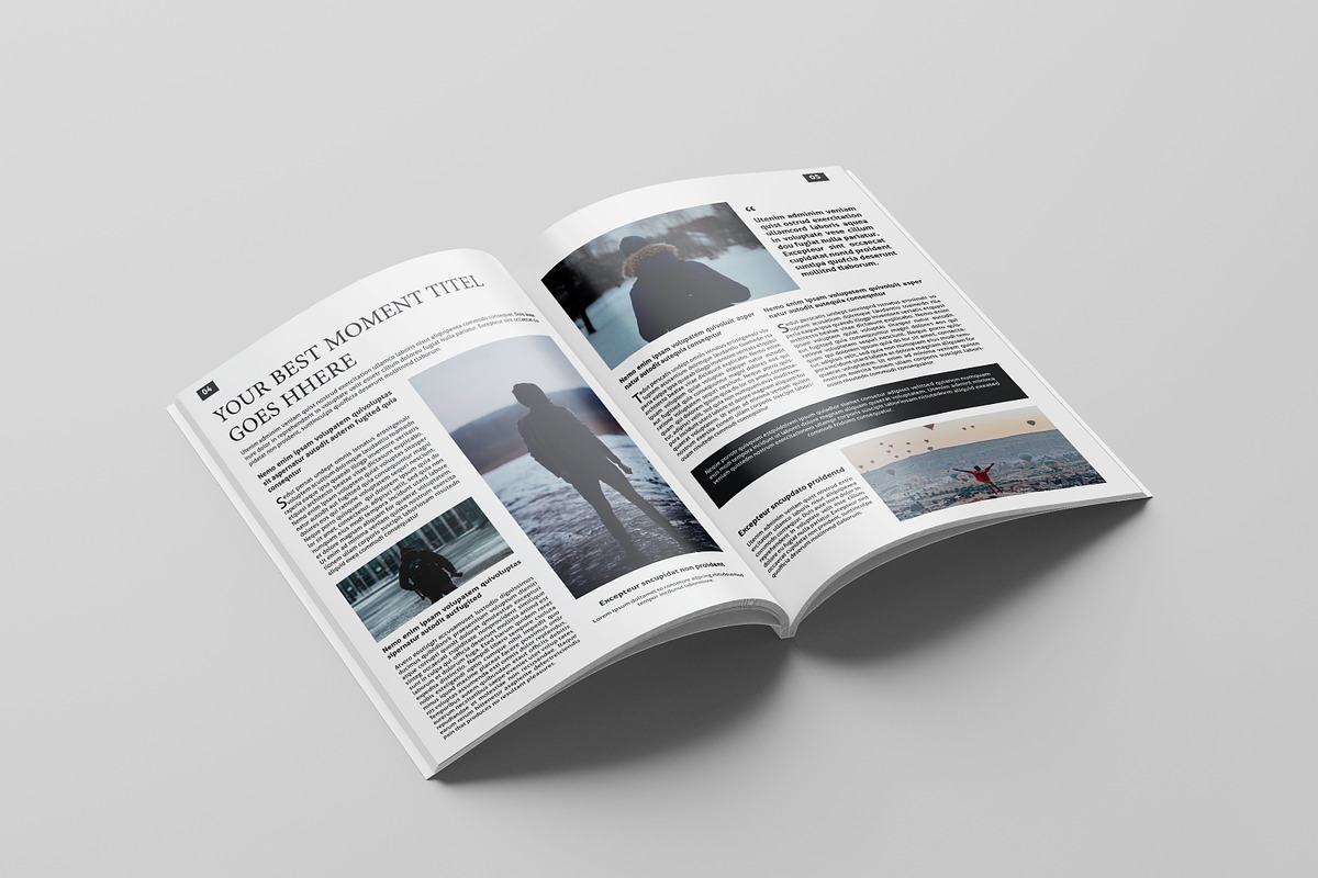 Minimal Multipurpose Magazine, a Magazine Template by Template Shop (Photo 13 of 22)