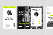 Padel Community Instagram Pack, a Social Media Template by fakhroo (Thumbnail 3 of 5)
