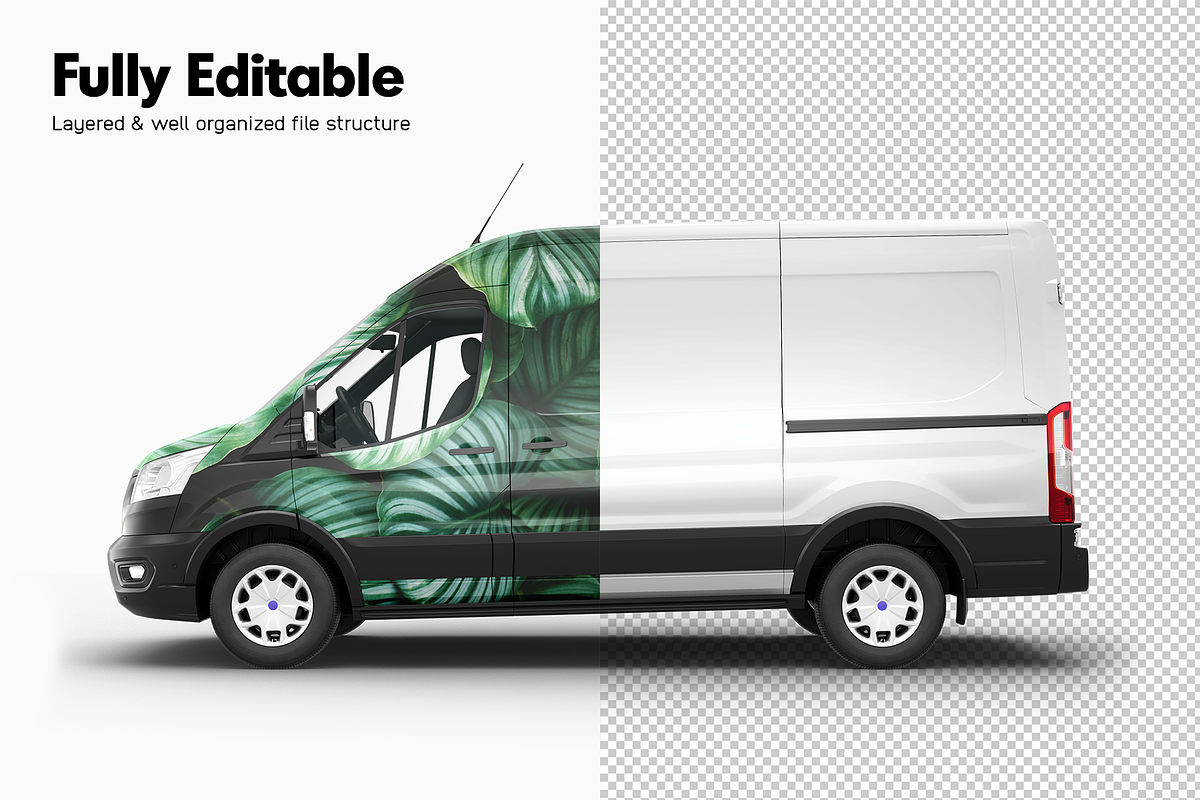 Van Mockup 13, an Advertising Mockup by Mockupix (Photo 3 of 12)