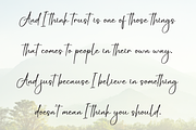 Bicycle | Script Font, a Handwritten Font by Scratchones (Thumbnail 6 of 9)