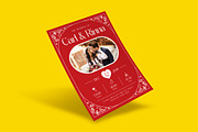 Redness Wedding Invitation Template, an Invitation Template by dokudokunomi (Thumbnail 2 of 4)