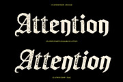 CS Aither Stamp, a Blackletter Font by Craft Supply Co. (Thumbnail 3 of 8)