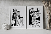 Vintage Halloween Bundle 300+, an Illustration by Retro Machine (Thumbnail 13 of 15)