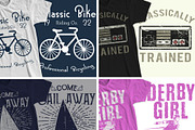 Retro Vintage Distressed Bundle, an Illustration by CJR Designs (Thumbnail 3 of 16)