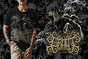 Dread Death Metal Font, a Blackletter Font by Fonday Studio (Thumbnail 6 of 11)