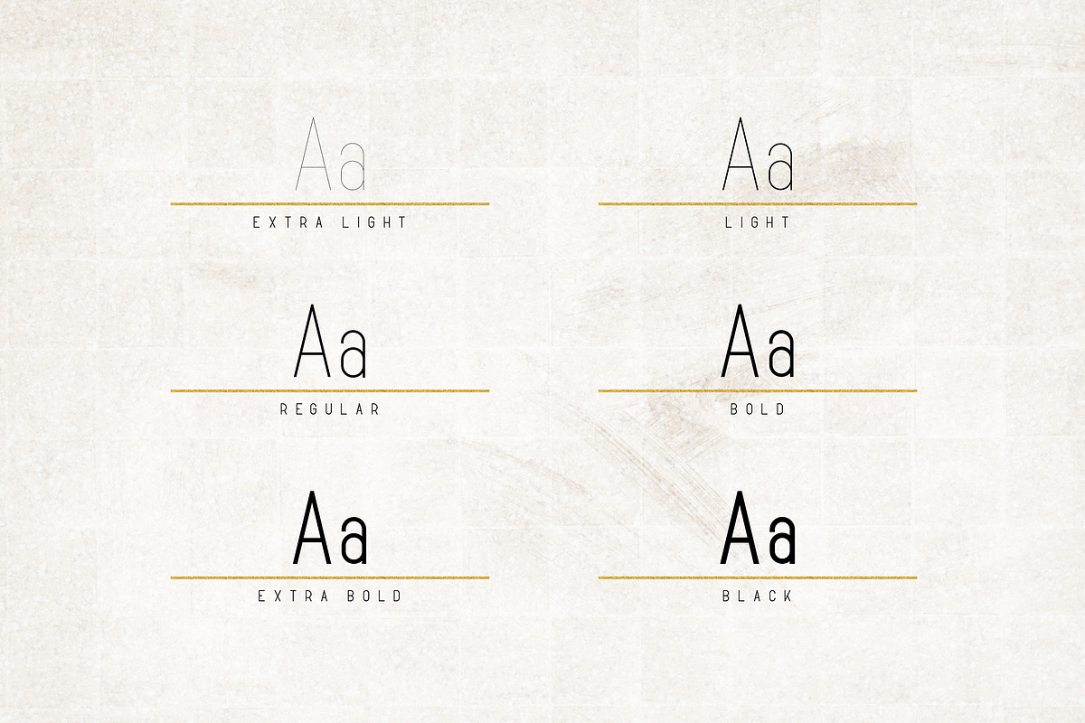 Opinio - Sans serif family preview 2