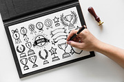 Achievement Award Bundle SVG, a Decorative Illustration by PassionPNGcreation (Thumbnail 3 of 5)