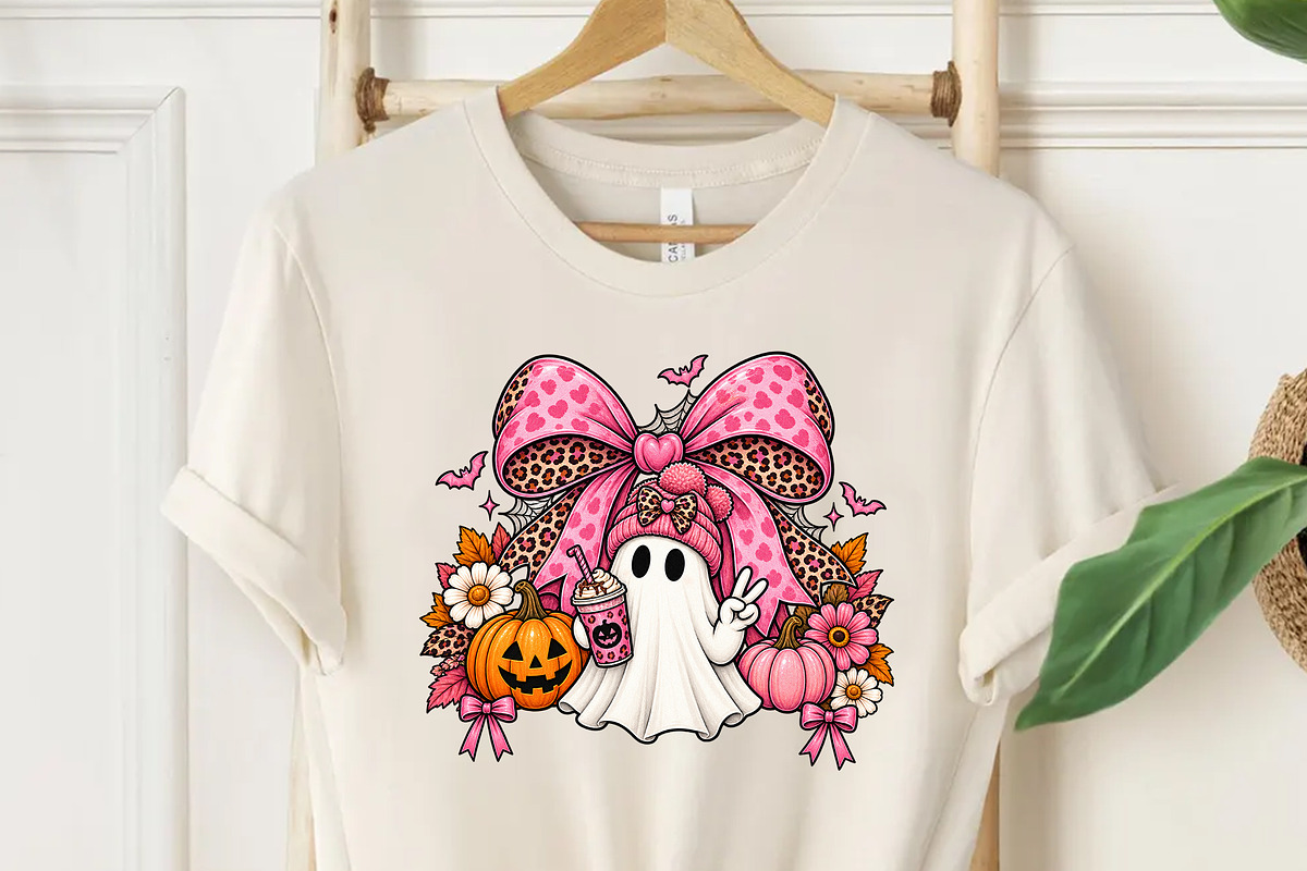 Spooky But Make It CutePinkGhost PNG, an Object Graphic by Star Graphic Design (Photo 8 of 11)