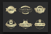 30 Christmas Sale Labels and Badges, a Branding & Logo Template by Vasya Kobelev (Thumbnail 10 of 20)
