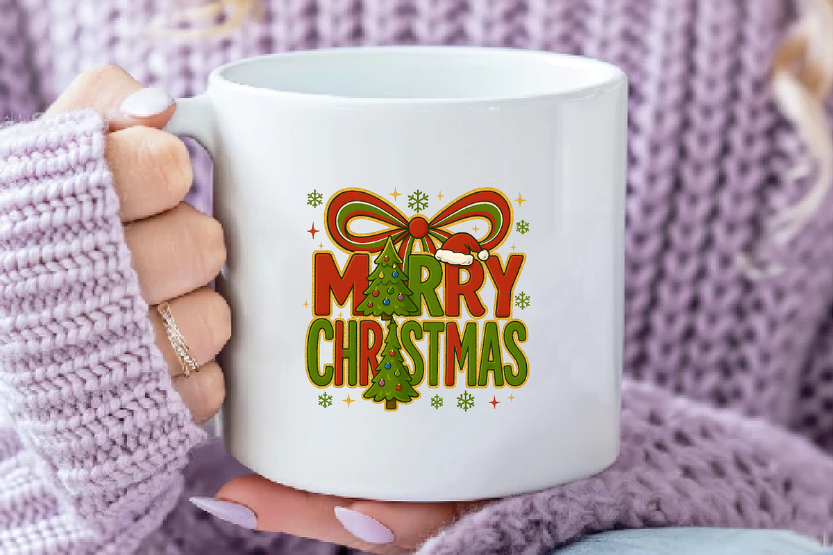 Merry Christmas PNG, an Illustration by Daily.Designs (Photo 5 of 5)
