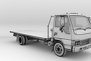Isuzu Flatbed Truck, a Cars & Vehicle 3D Model by Olives (Thumbnail 11 of 21)
