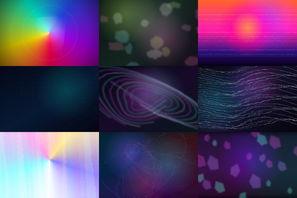 Neon Stream Screens: 106 Loops, a Background Graphic by cheapmotiongraphics (Photo 4 of 8)