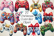Christmas Gaming Controller, an Illustration by DreamPrint404 (Thumbnail 1 of 4)