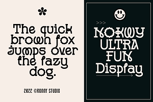 Nokwy Ultra Fun Display Font