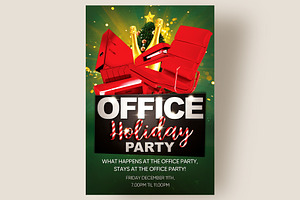 Office Holiday Party Invitation